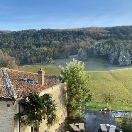 Clos De Mont July, Chambres Avec Vue Et Terrasse Dans Demeure Historique Ceyzeriat Exterior foto
