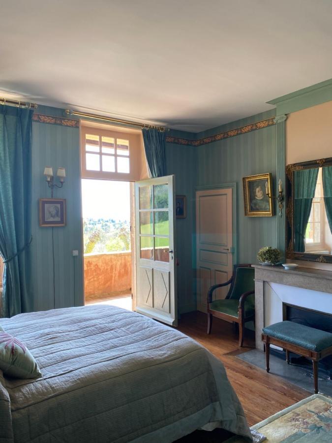 Clos De Mont July, Chambres Avec Vue Et Terrasse Dans Demeure Historique Ceyzeriat Exterior foto
