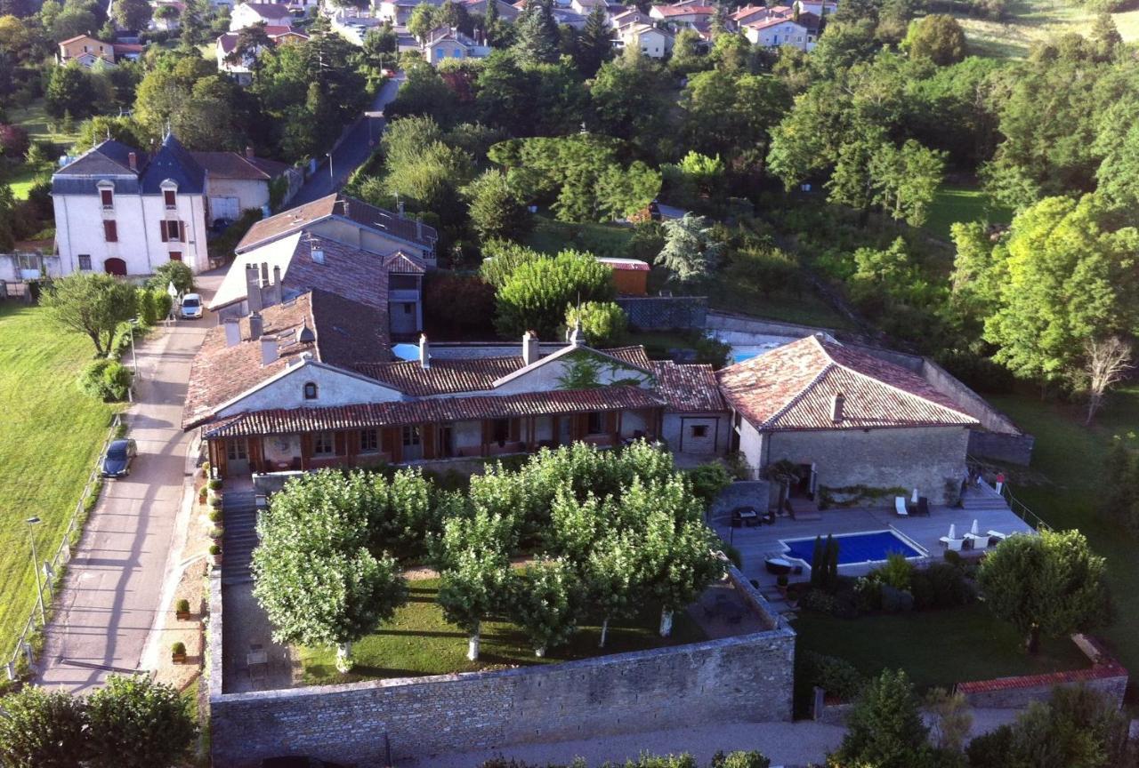 Clos De Mont July, Chambres Avec Vue Et Terrasse Dans Demeure Historique Ceyzeriat Exterior foto